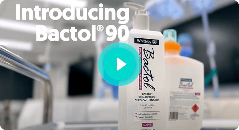 Pre-Surgical Hand Disinfection with Bactol 90
