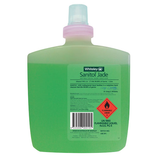 Sanitol™ Jade Antibacterial Hand Sanitiser - Image 3