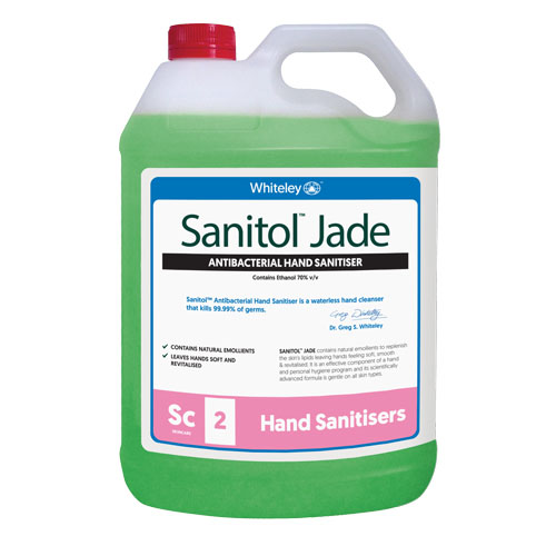 Sanitol™ Jade Antibacterial Hand Sanitiser - Image 4