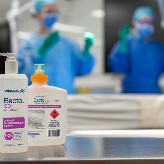Bactol-90-label-with-surgeons-in-background