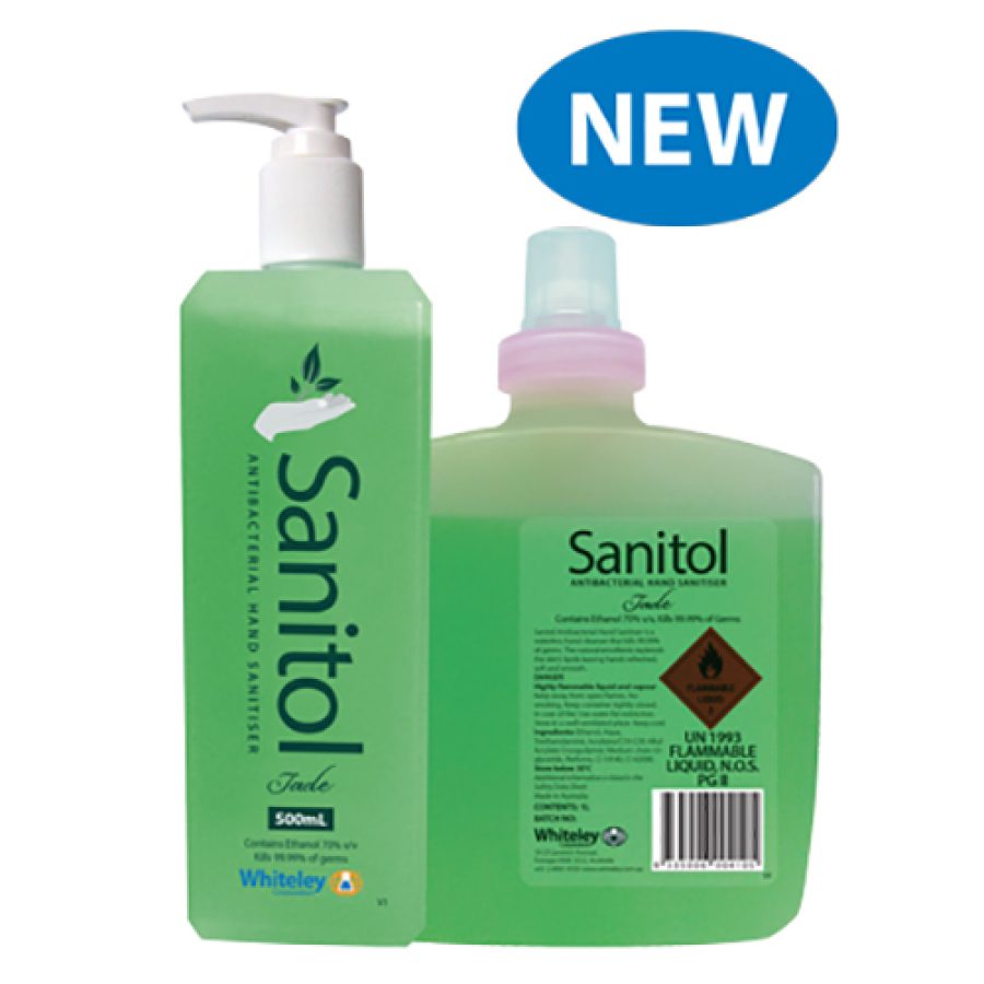 Sanitol™ Jade Antibacterial Hand Sanitiser SDS