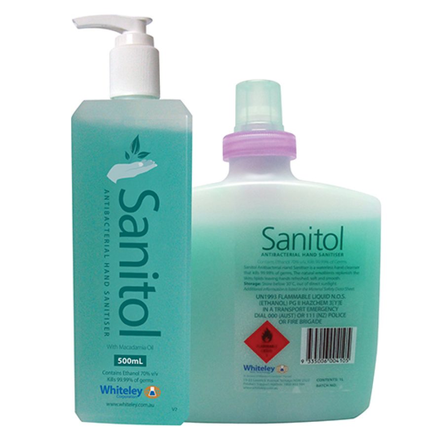 Sanitol™ Antibacterial Hand Sanitiser SDS